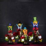 Clown / Pagliaccio in vetro di Murano