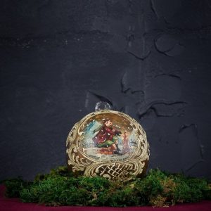 Palla di Natale in vetro di Murano - Addobbo di Natale
