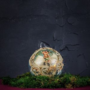 Palla di Natale in vetro di Murano - Canzoni Natalizie