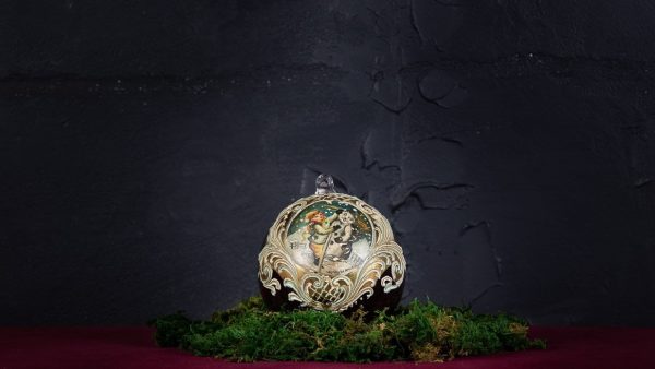 Palla di Natale in vetro di Murano - Re Magi