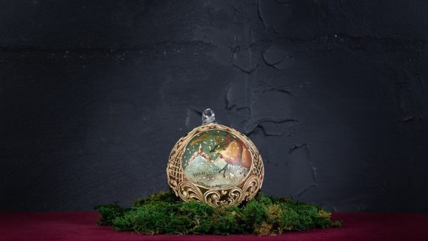 Palla di Natale in vetro di Murano - Viaggi di Natale