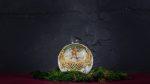 Palla di Natale in vetro di Murano - Vigilia di Natale